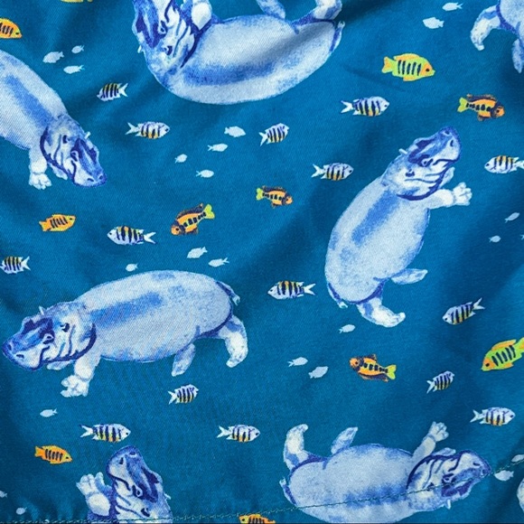 Sunuva Hippo Swim Trunks and Rash Guard - Picture 5 of 8